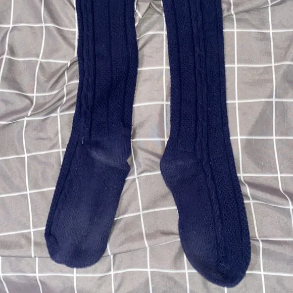 Dark blue Knee high socks from Pink - Picture 2 of 3
